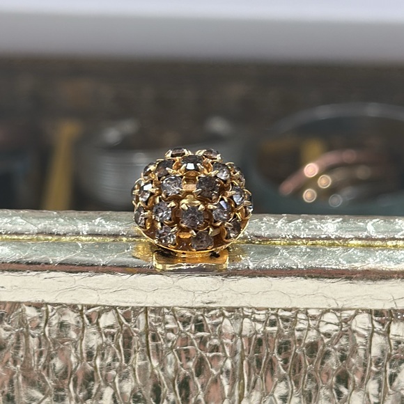 Vintage Robinson’s Metallic Gold Snakeskin Evening Bag - Serpentine Chain VGVC - Picture 6 of 16